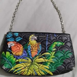 MARC JACOBS Colorful Matalasse Parrot Pouchette